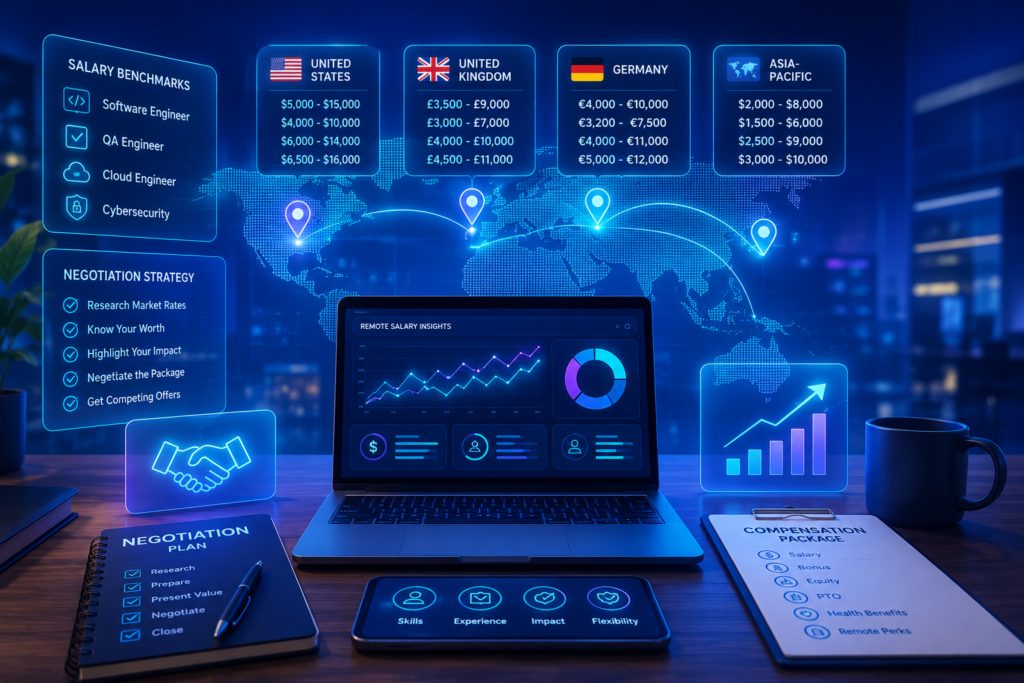 How to Negotiate a Remote Salary in 2026: US, UK, DE & Asia-Pacific Guide